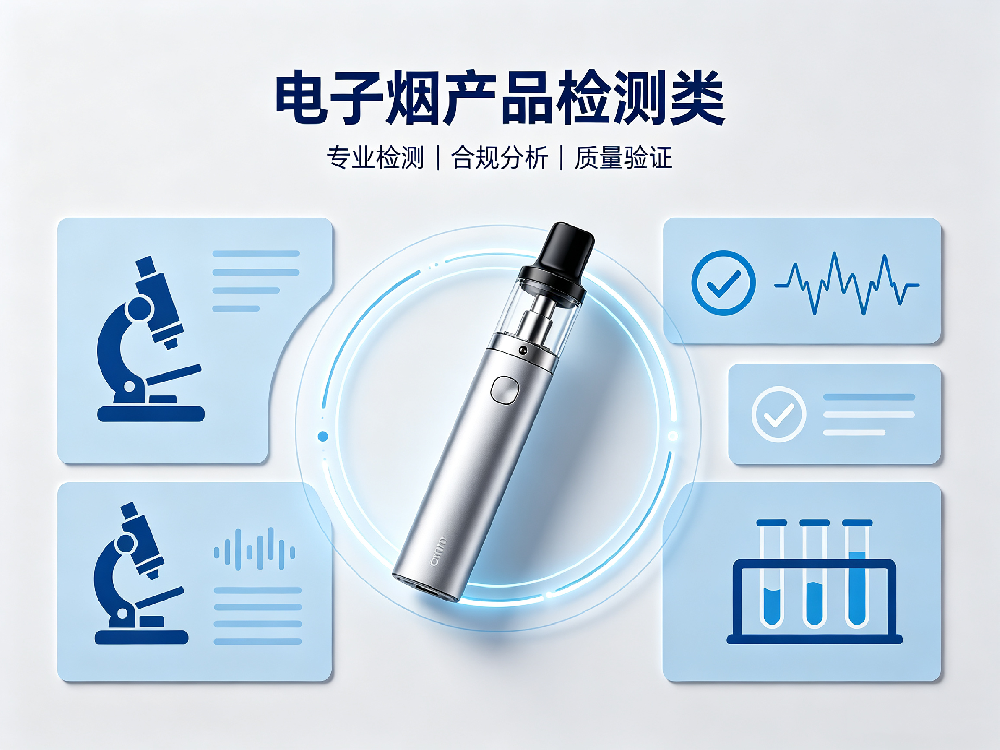 电子烟产品检测类（宣传资料）